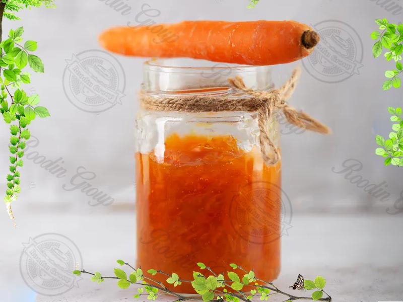 Carrot jam process