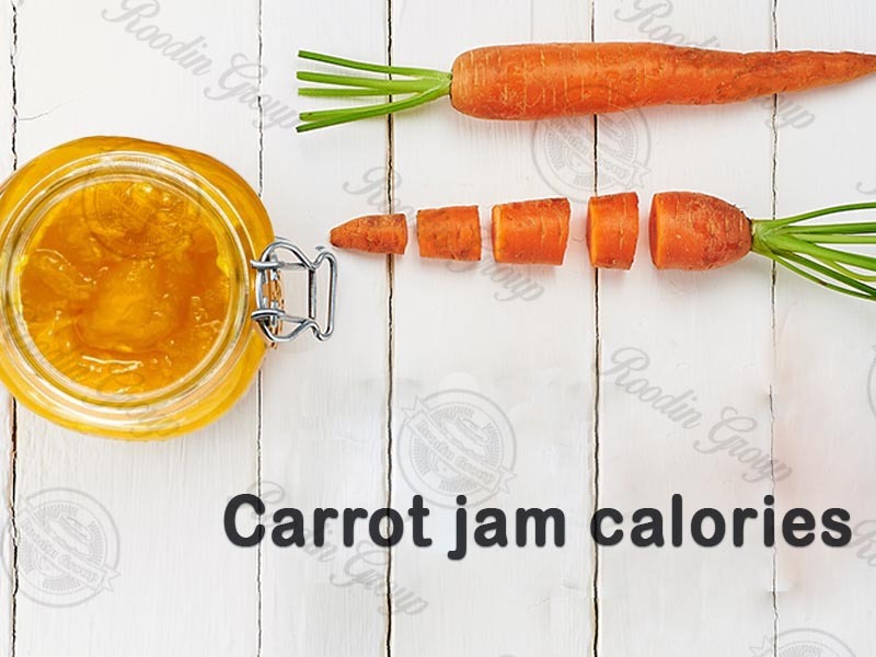 Carrot jam ingredients